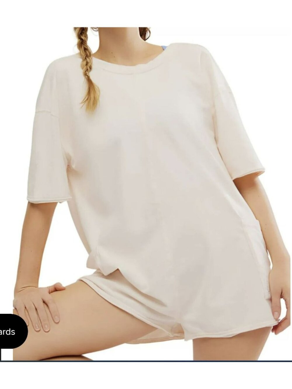 Free People Hotshot Romper Beige NWOT Size Medium